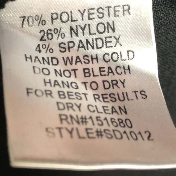 Storia High Neck Laced Black Dress - Picture 8 of 8